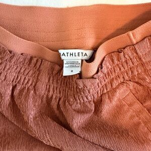 Athleta Terracotta Elastic Waist shorts
